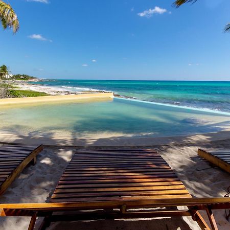 Angelina 28 Beachfront And Family Apartments - Modern And Relaxing Long Stays - 20 Min From Cancun Airport Puerto Morelos Εξωτερικό φωτογραφία