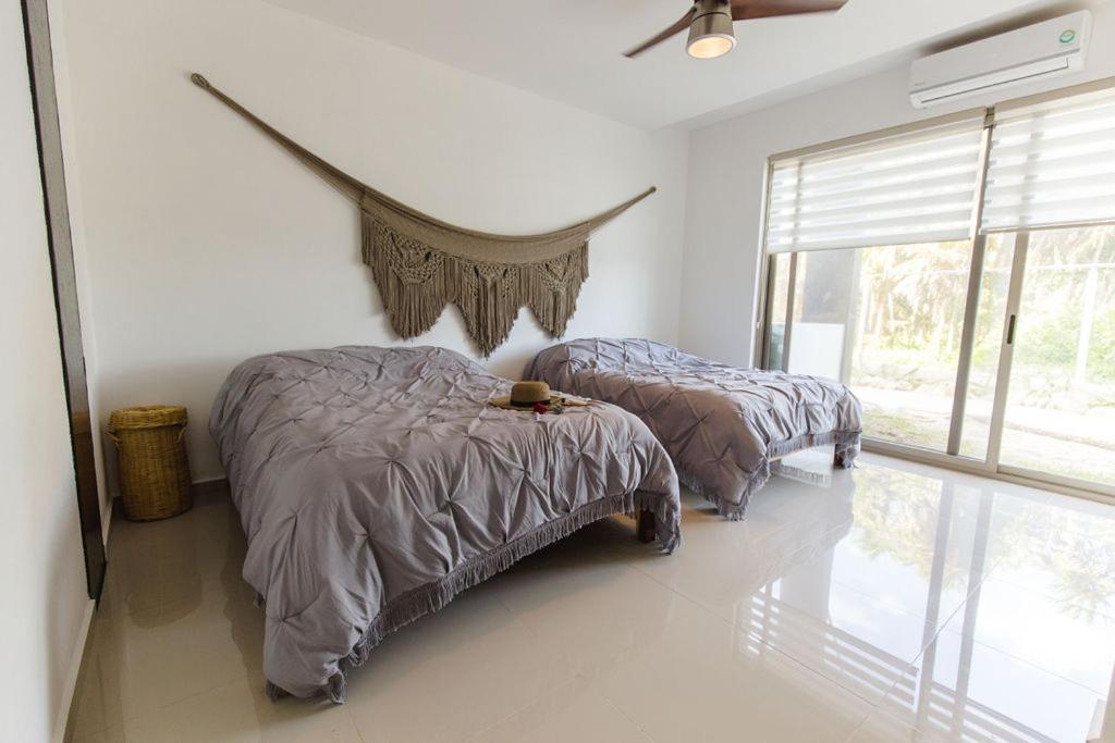 Angelina 28 Beachfront And Family Apartments - Modern And Relaxing Long Stays - 20 Min From Cancun Airport Puerto Morelos Εξωτερικό φωτογραφία
